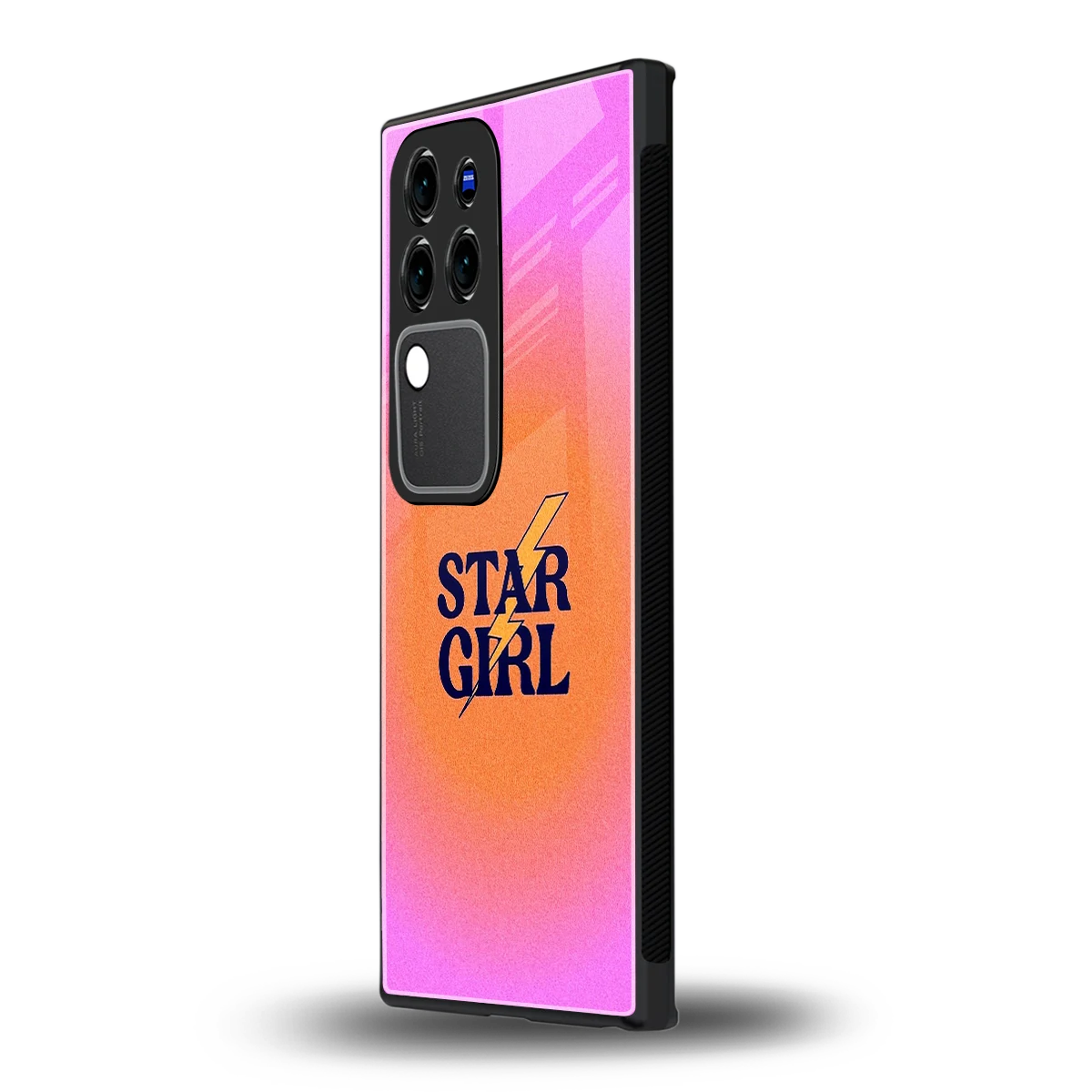 Star Girl Aestheticvivo v30 pro mobile cover | shockproof glass phone case