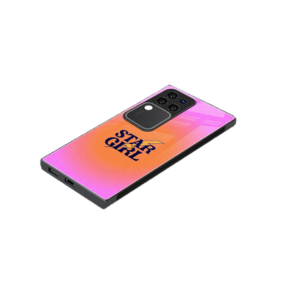 Star Girl Aesthetic stylish phone case forvivo v30 pro | glossy glass and slim fit