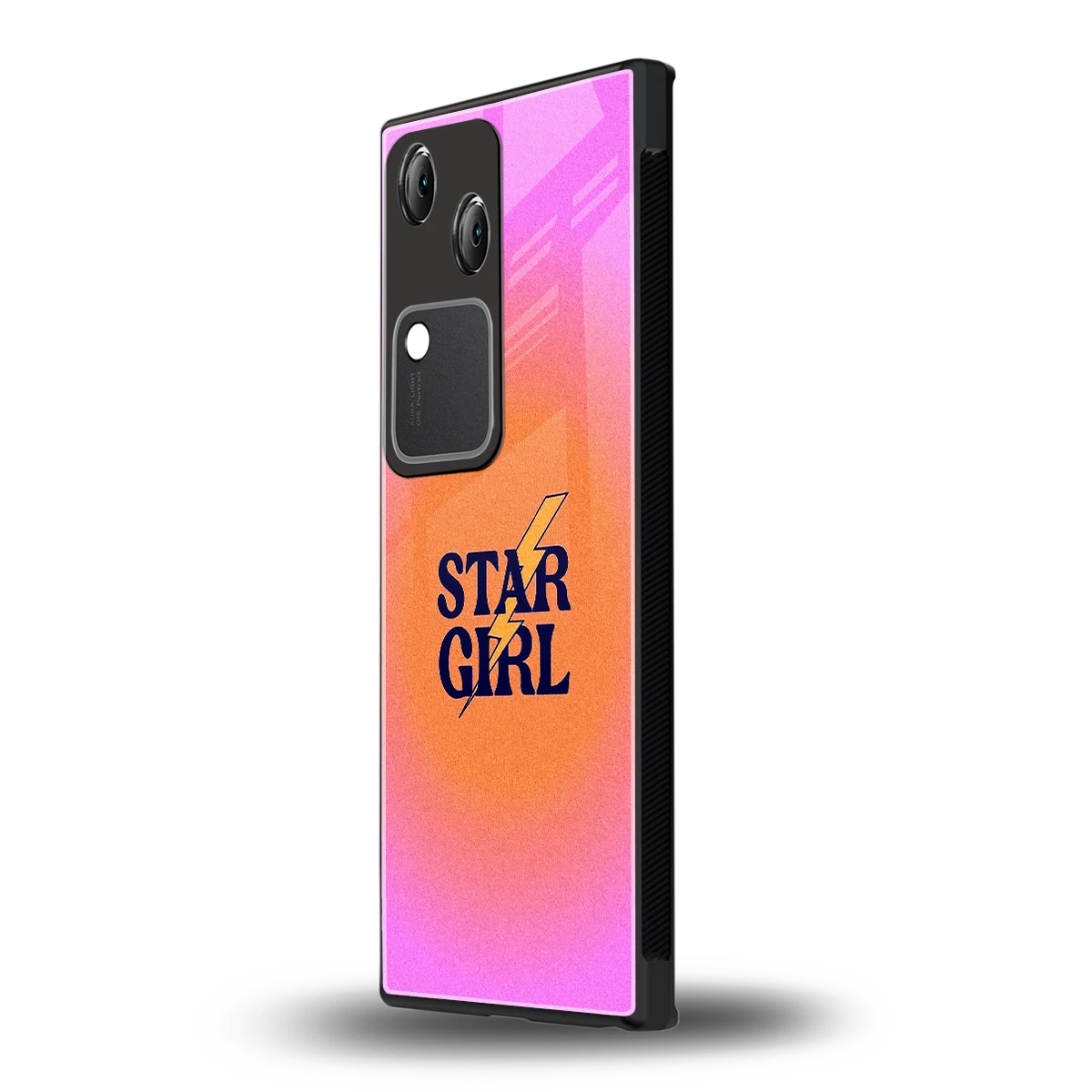Star Girl Aesthetic vivo v30 mobile cover | shockproof glass phone case