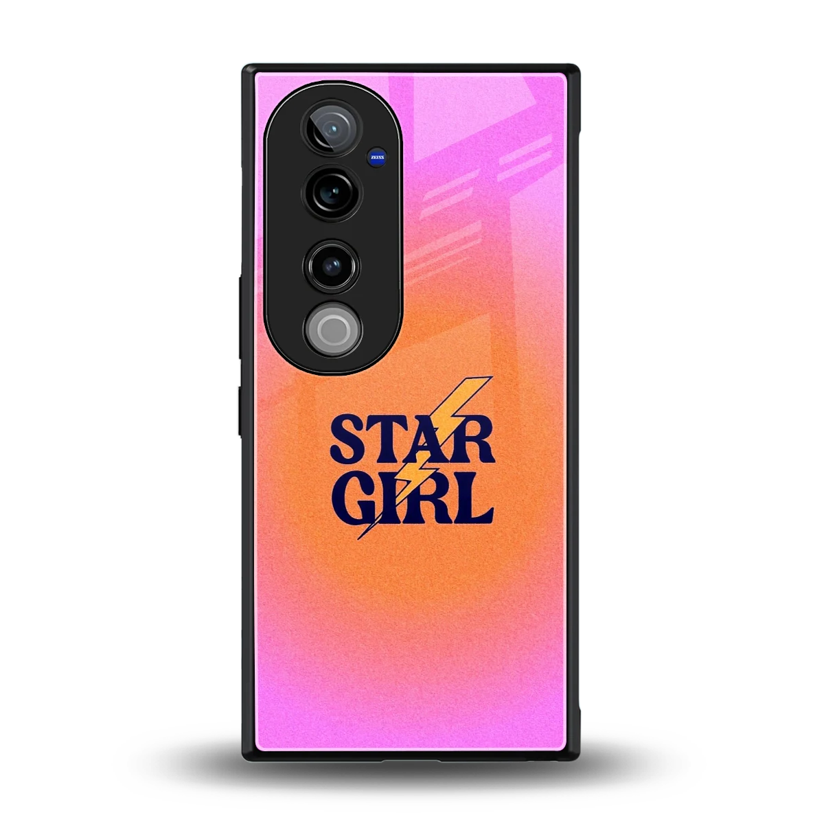 Star Girl Aesthetic back phone cover | glass case for vivo v40 pro