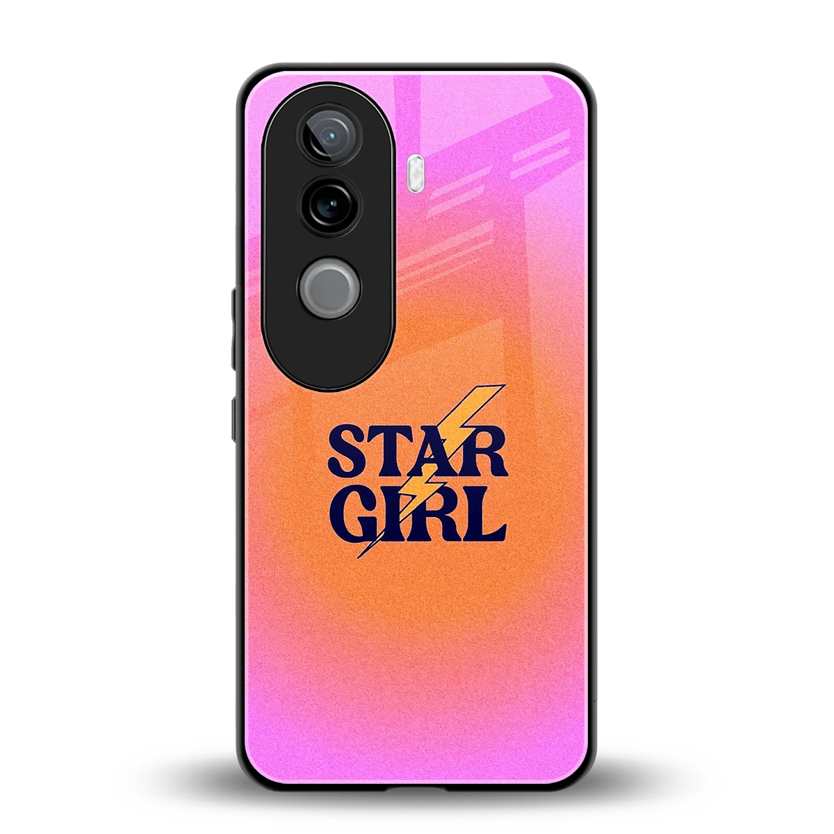 Star Girl Aesthetic back phone cover | glass case for vivo v40e