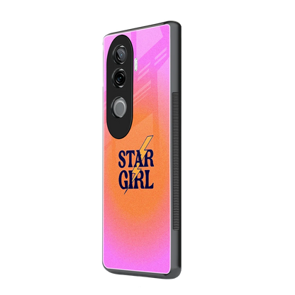 Star Girl Aesthetic vivo v40e mobile cover | shockproof glass phone case