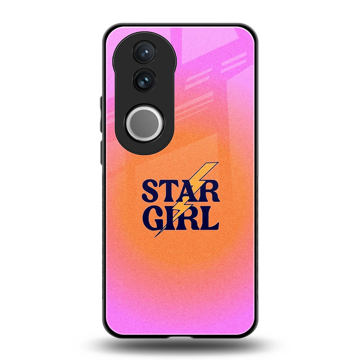 Star Girl Aesthetic back phone cover | glass case for vivo v50