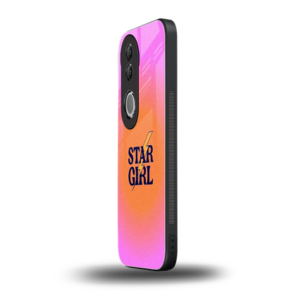 Star Girl Aesthetic vivo v50 mobile cover | shockproof glass phone case