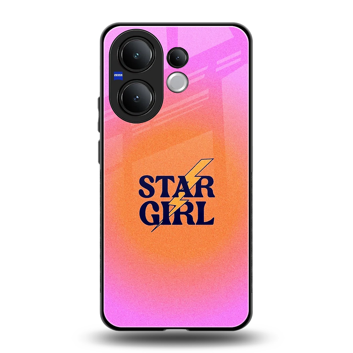 Star Girl Aesthetic back phone cover | glass case for vivo v60