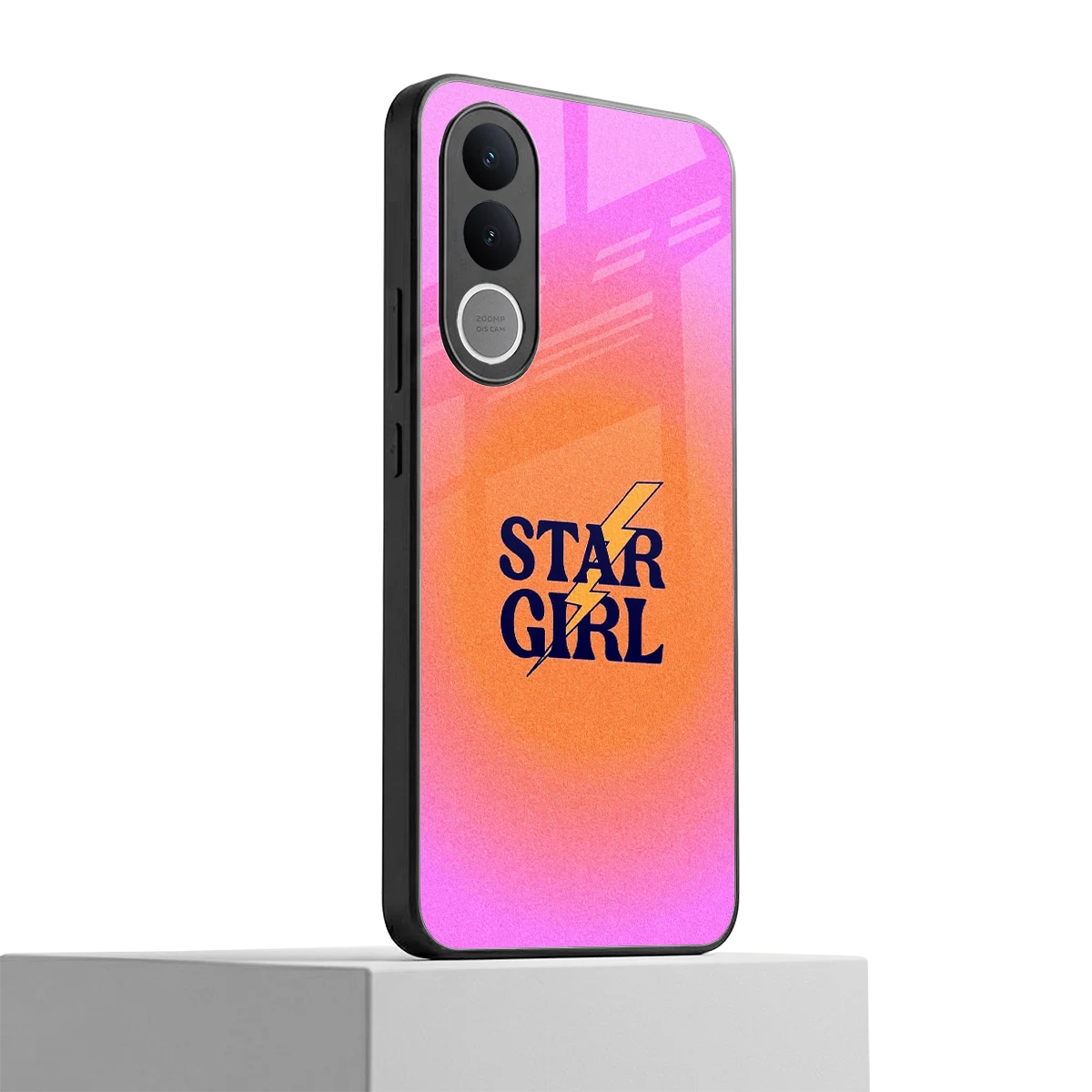 Star Girl Aesthetic vivo v70 fe mobile cover | shockproof glass phone case
