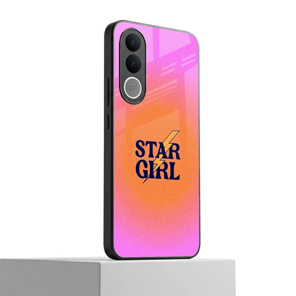 Star Girl Aesthetic vivo v70 fe mobile cover | shockproof glass phone case