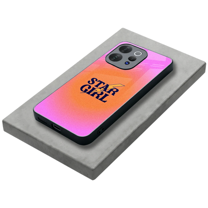 Star Girl Aesthetic stylish phone case for vivo v70 elite | glossy glass and slim fit
