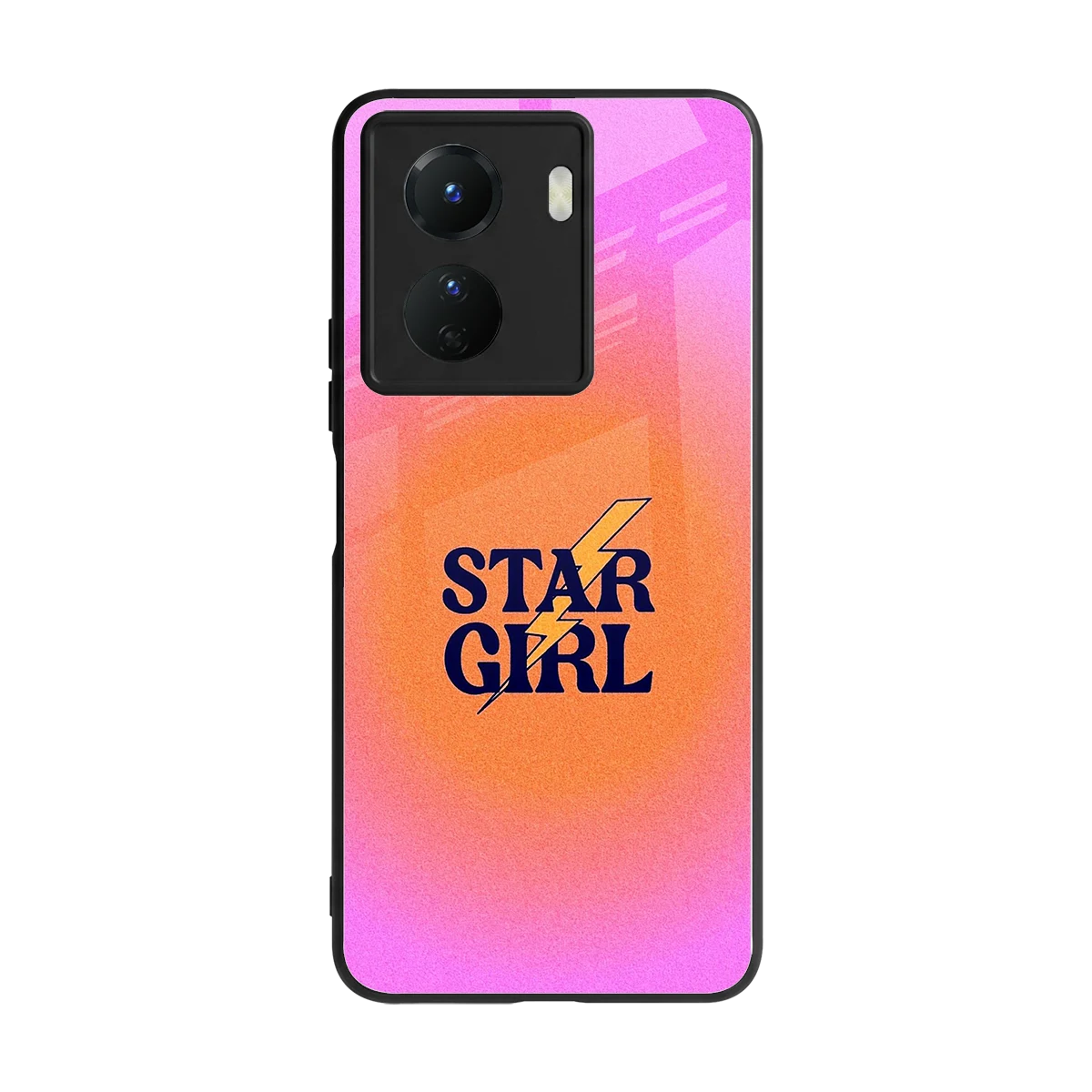 Star Girl Aesthetic back phone cover | glass case for vivo y16