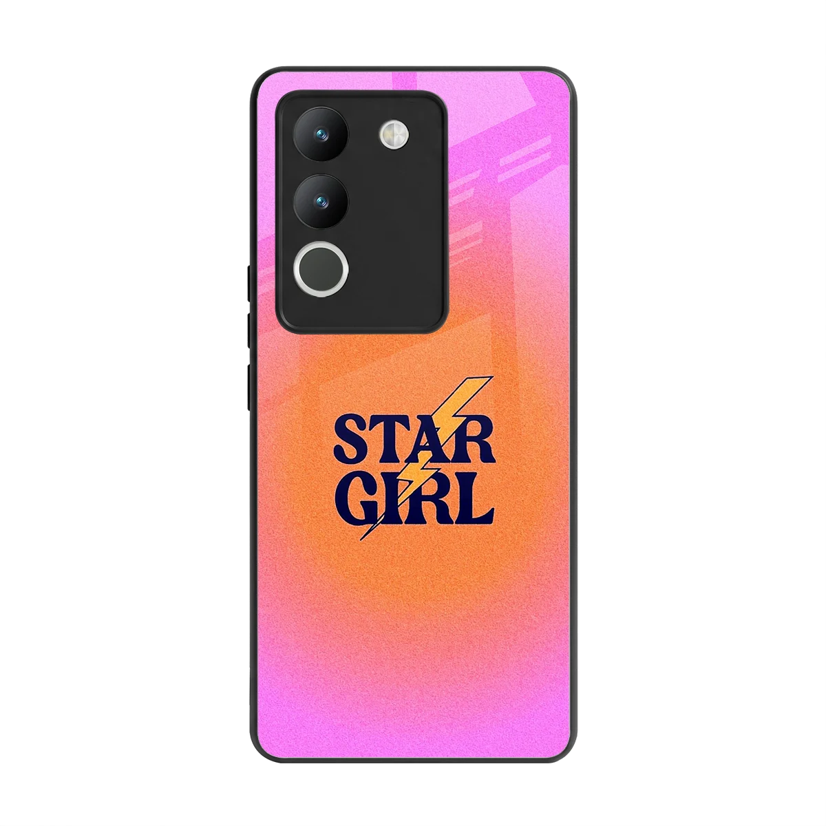 Star Girl Aesthetic back phone cover | glass case for vivo y200 5g