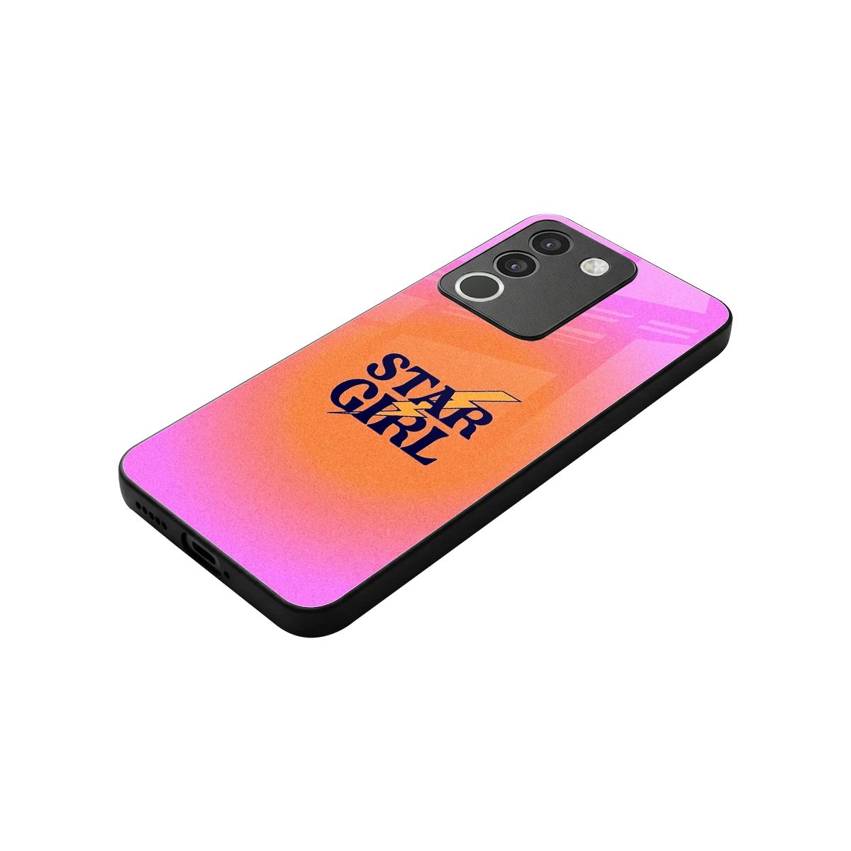 Star Girl Aesthetic stylish phone case for vivo y200 5g | glossy glass and slim fit