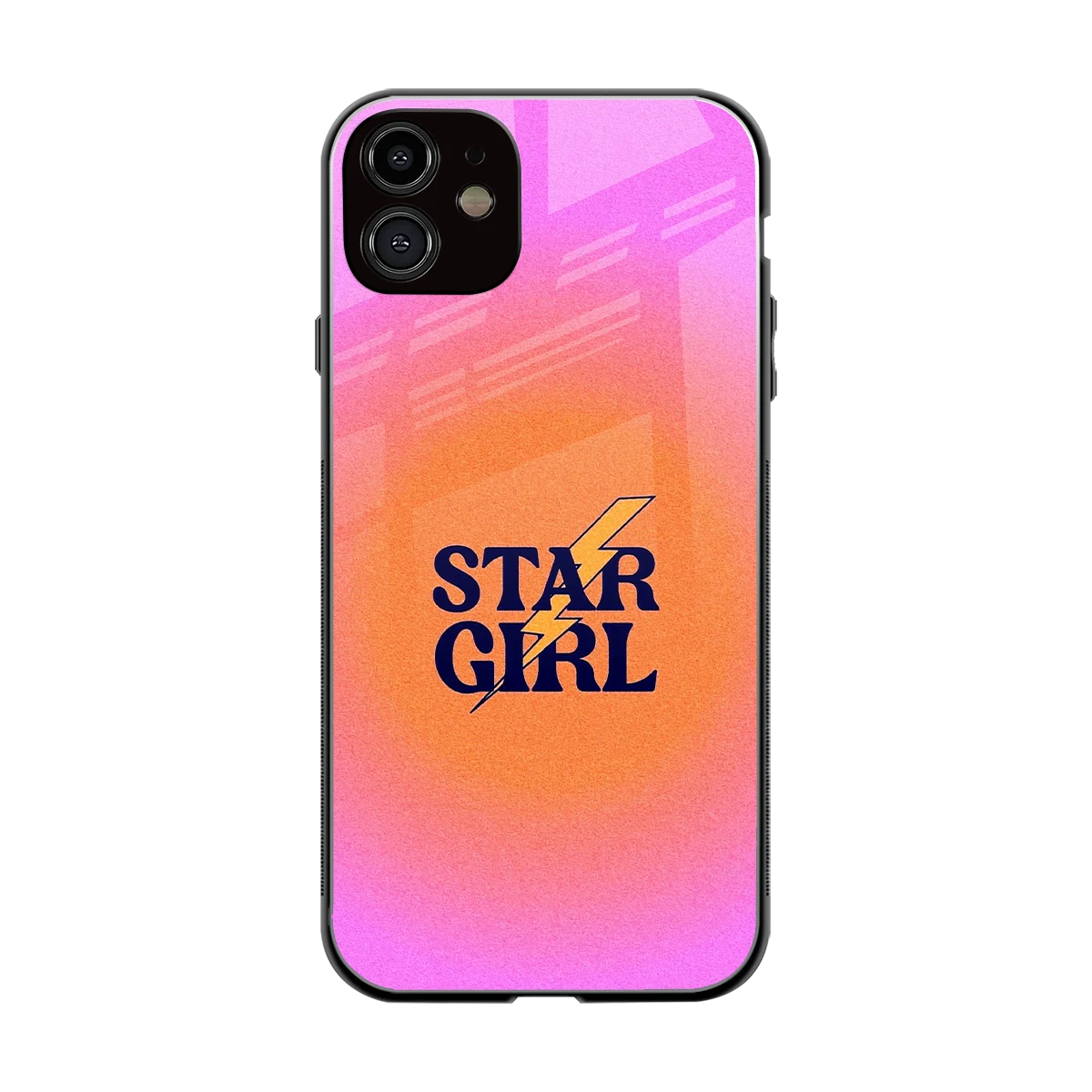 Star Girl Aesthetic back phone cover | glass case for iphone 11