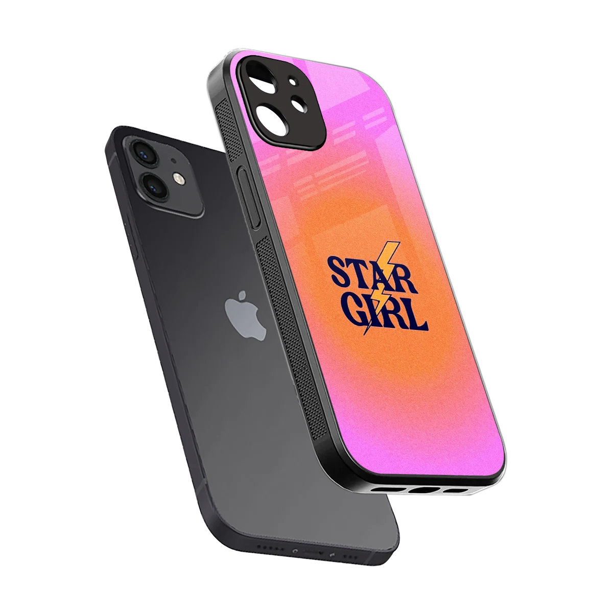 Star Girl Aesthetic sleek iphone 11 cover with tempered glass back and TPU edges