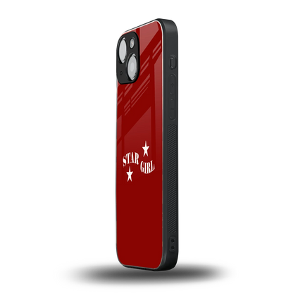 Star Girl iphone 13 mini mobile cover | shockproof glass phone case