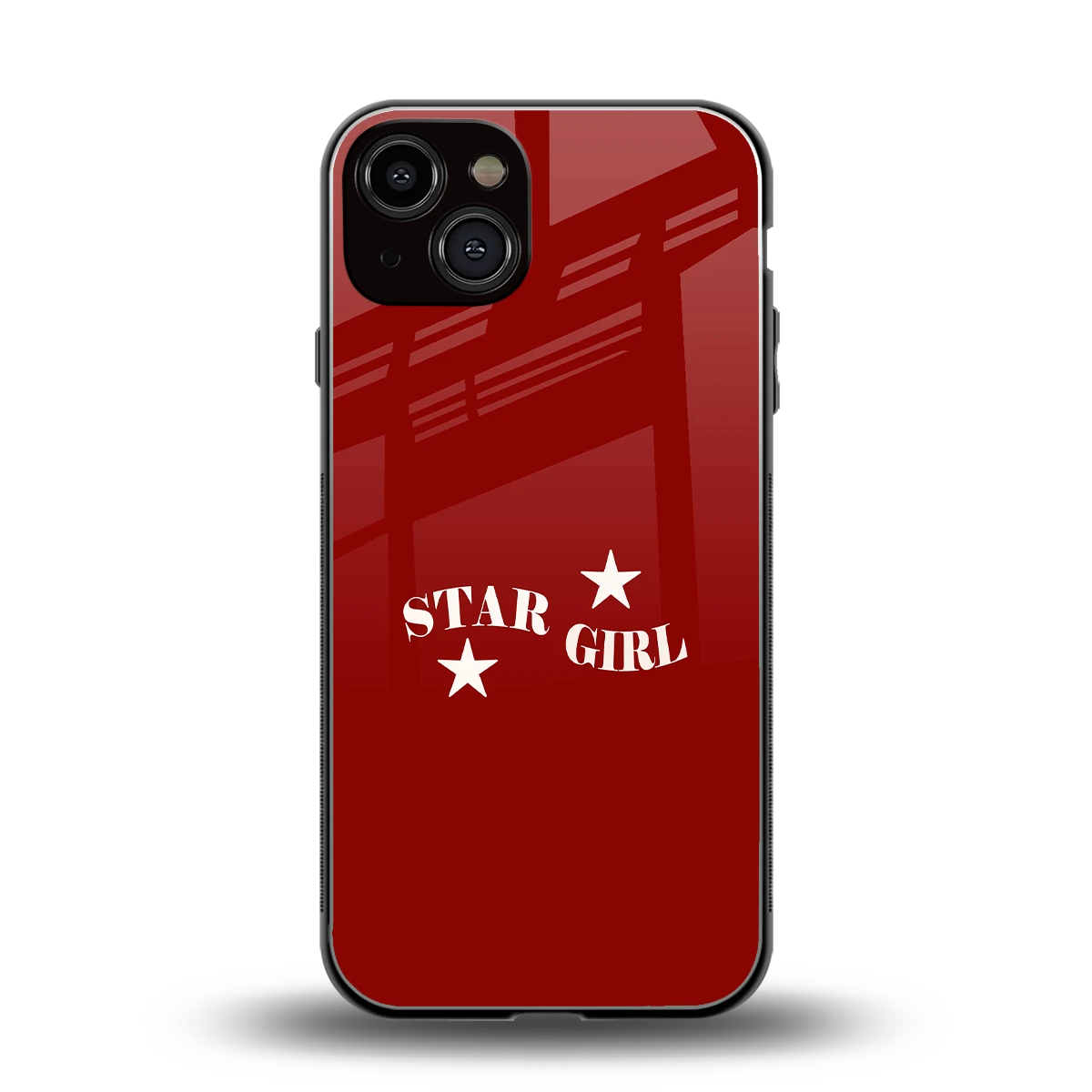Star Girl back phone cover | glass case for iphone 13