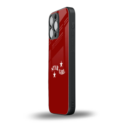 Star Girl iphone 16 pro max mobile cover | shockproof glass phone case