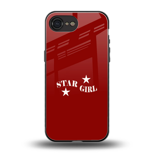 Star Girl back phone cover | glass case for iphone 16e