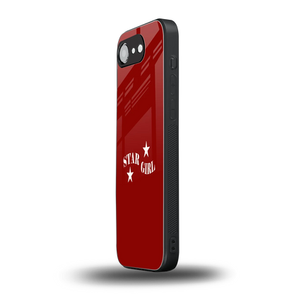 Star Girl iphone 16e mobile cover | shockproof glass phone case