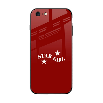 Star Girl back phone cover | glass case for iphone 6
