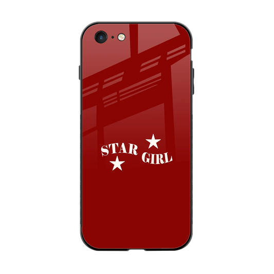 Star Girl back phone cover | glass case for iphone 6s plus