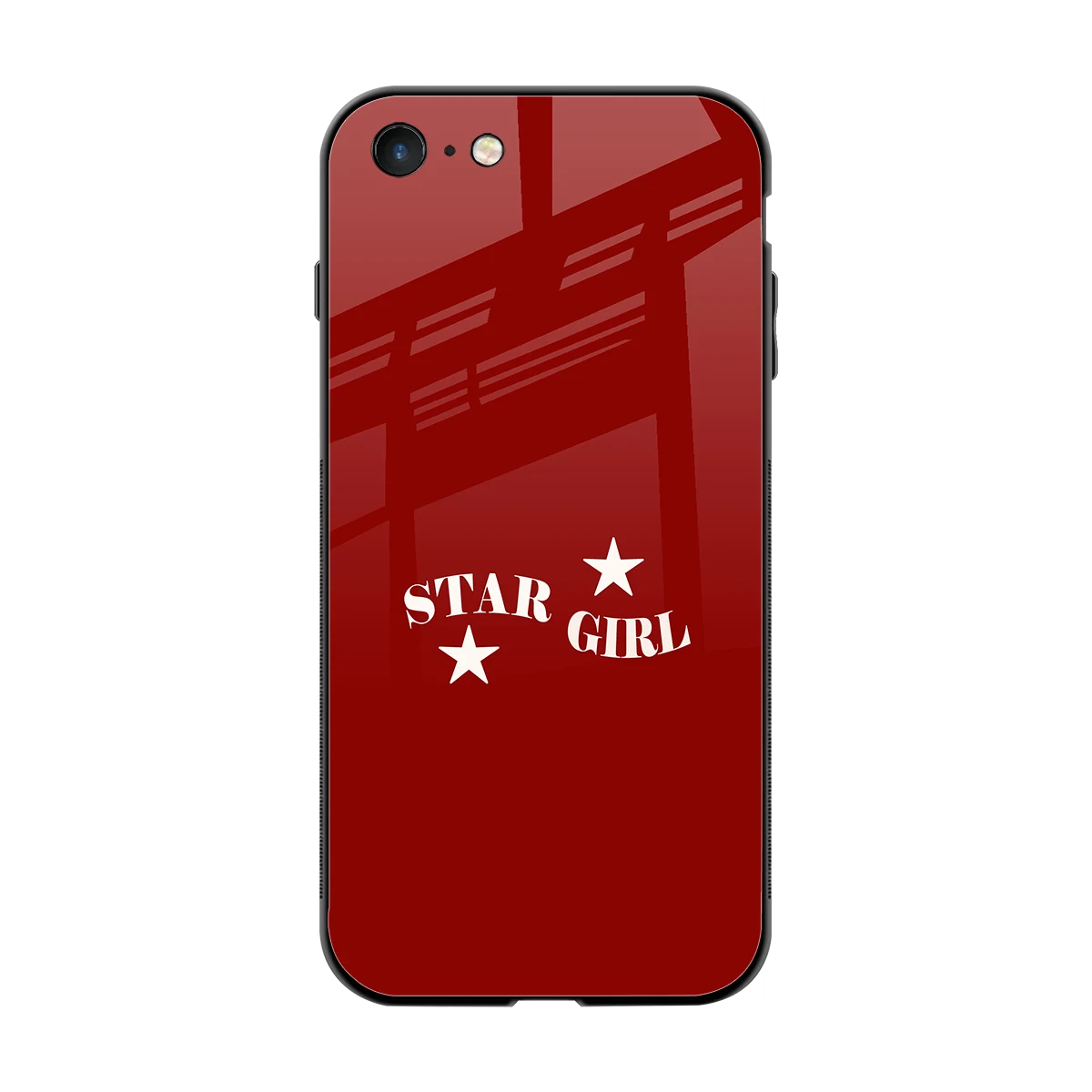 Star Girl back phone cover | glass case for iphone 8