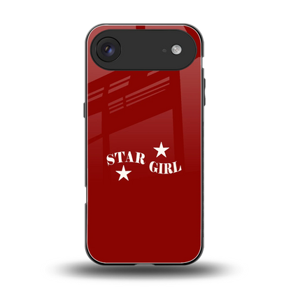 Star Girl back phone cover | glass case for iphone air