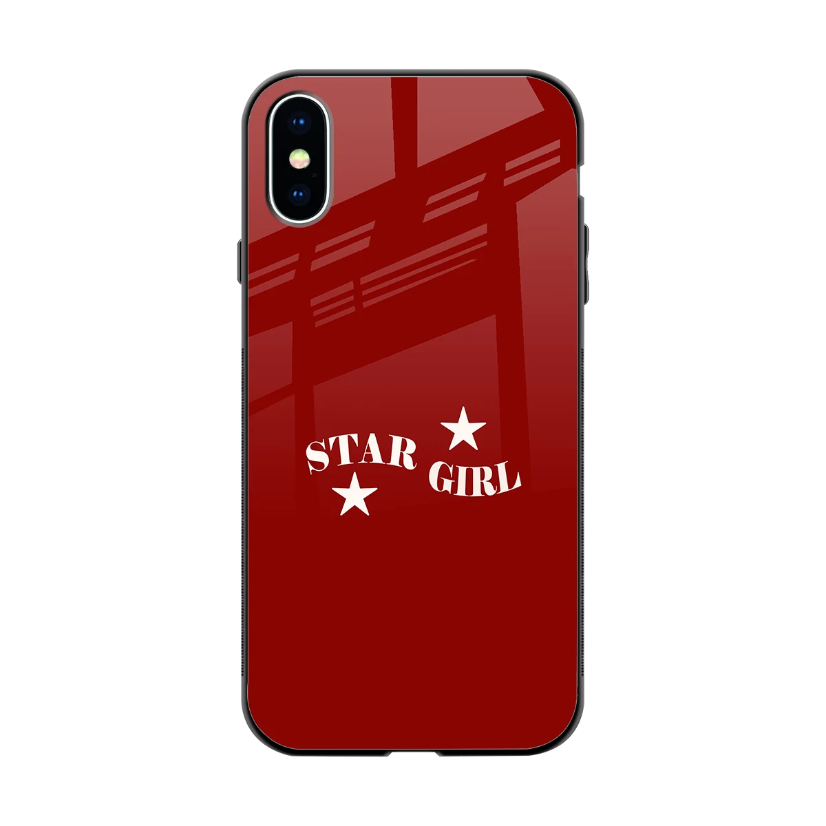 Star Girl back phone cover | glass case for iphone xs