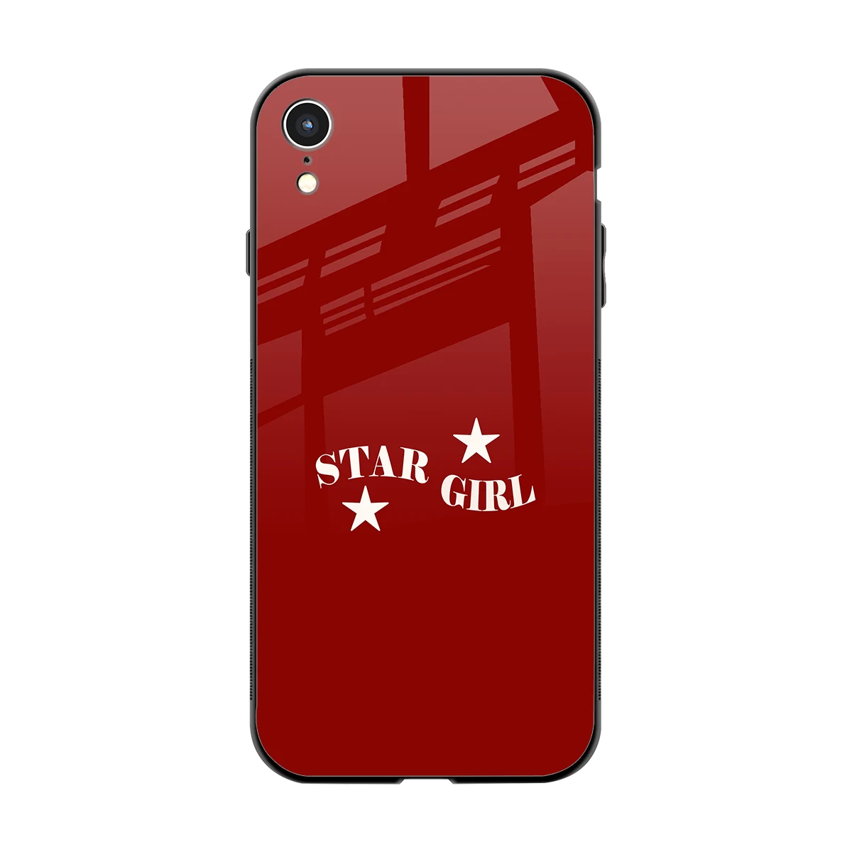 Star Girl back phone cover | glass case for iphone xr