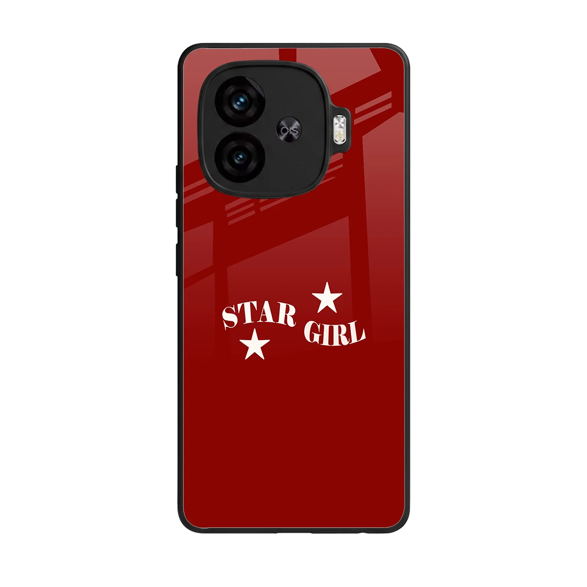 Star Girl back phone cover | glass case for iqoo neo 10r 5g