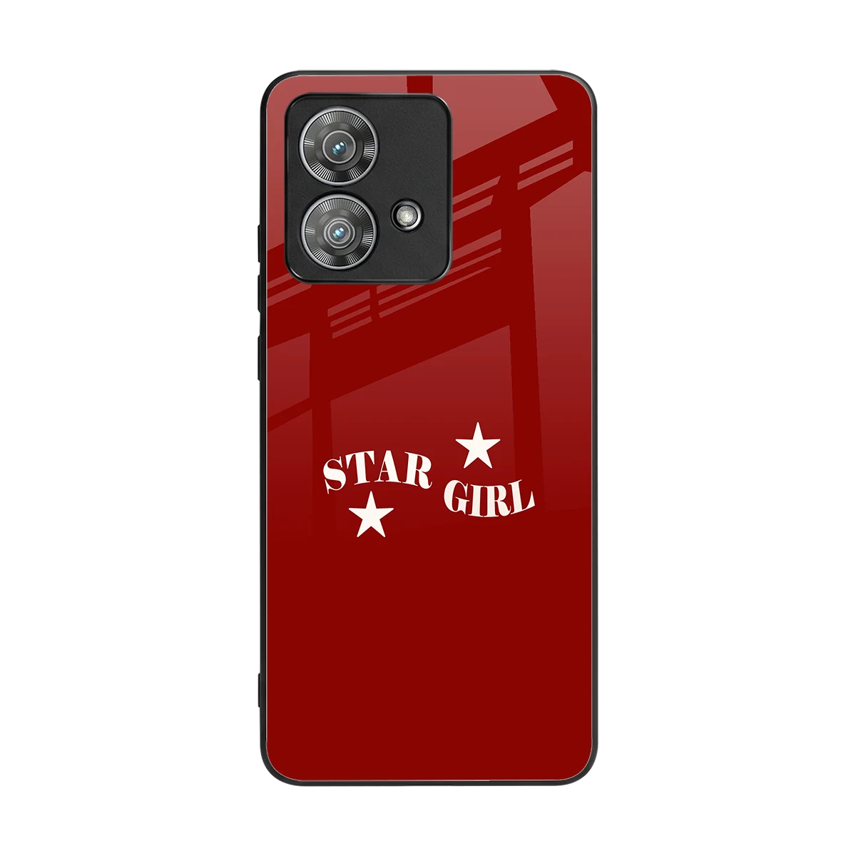 Star Girl back phone cover | glass case for motorola edge 40 neo 5g