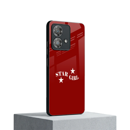 Star Girl motorola edge 40 neo 5g mobile cover | shockproof glass phone case