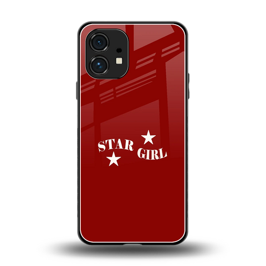 Star Girl back phone cover | glass case for nothing phone 1
