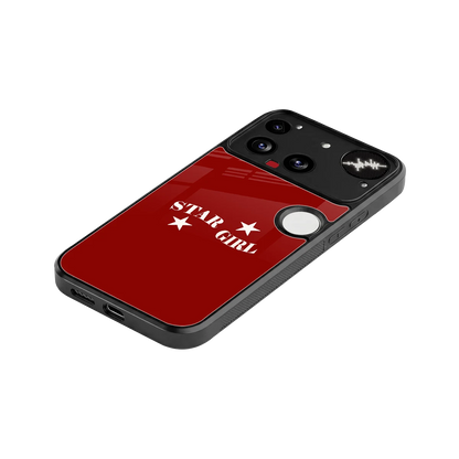 Star Girl stylish phone case for nothing phone 3 | glossy glass and slim fit