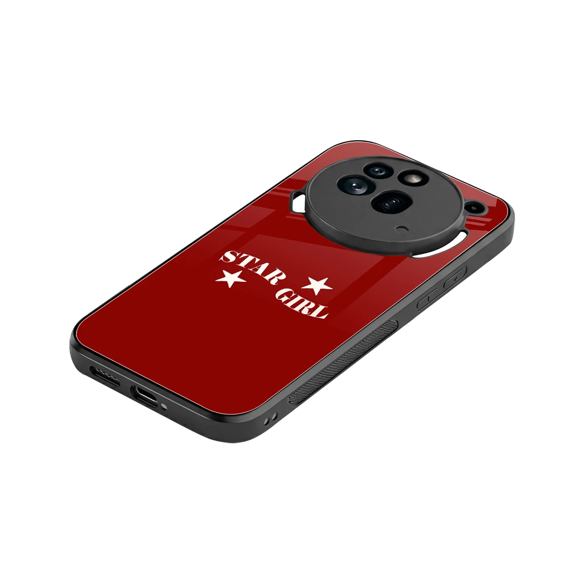 Star Girl stylish phone case for nothing phone 3a pro | glossy glass and slim fit