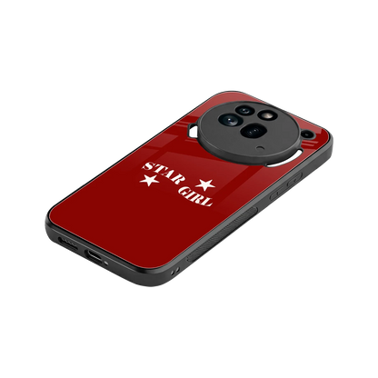 Star Girl stylish phone case for nothing phone 3a pro | glossy glass and slim fit