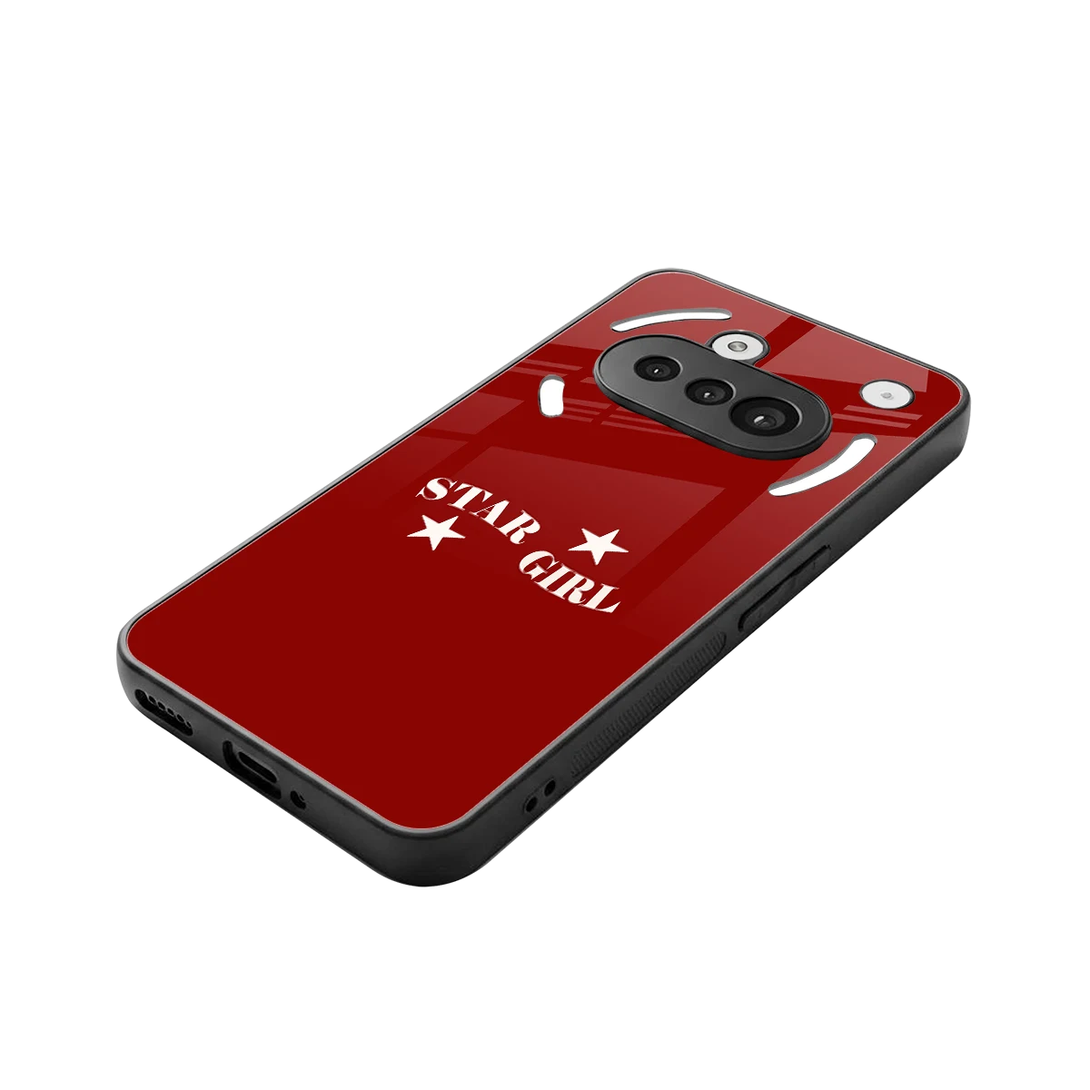 Star Girl stylish phone case for nothing phone 3a | glossy glass and slim fit