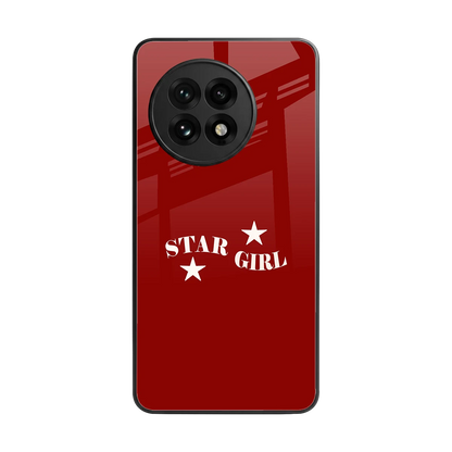 Star Girl back phone cover | glass case for oneplus 13r