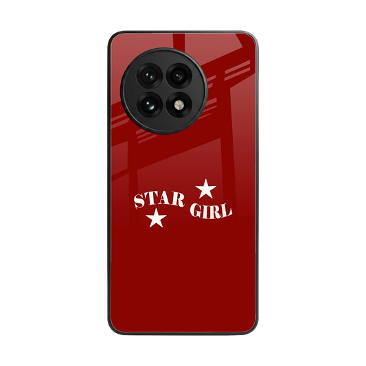 Star Girl back phone cover | glass case for oneplus 13r