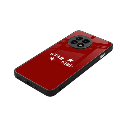 Star Girl stylish phone case for oneplus 13r | glossy glass and slim fit