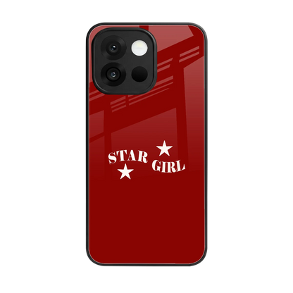 Star Girl back phone cover | glass case for oneplus 13s