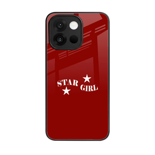 Star Girl back phone cover | glass case for oneplus 13s