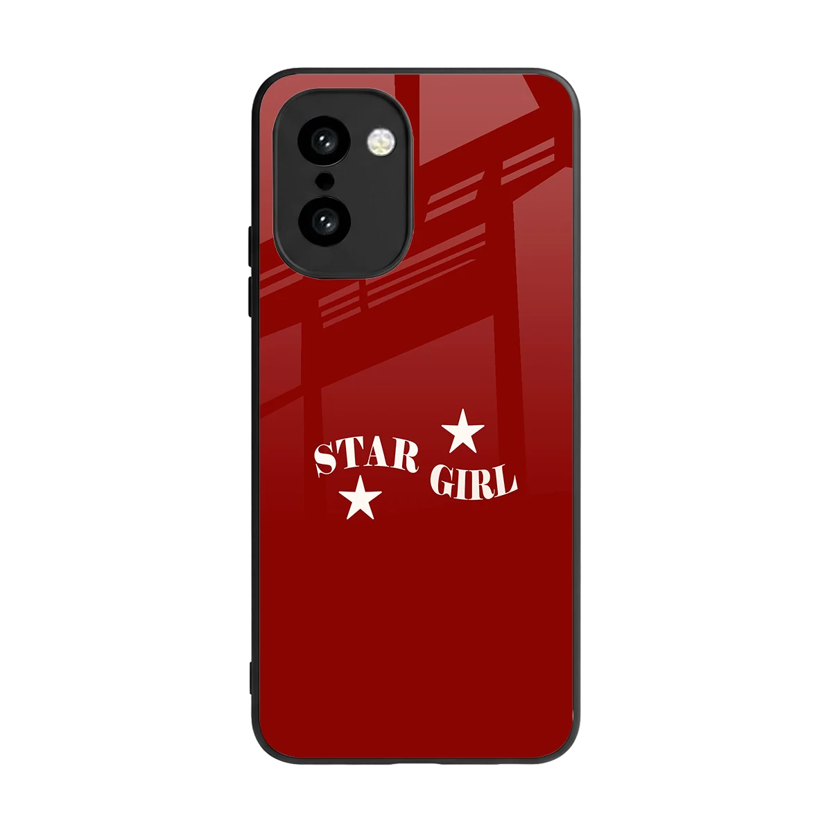 Star Girl back phone cover | glass case for oneplus 15r