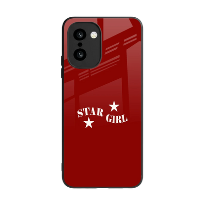 Star Girl back phone cover | glass case for oneplus 15r