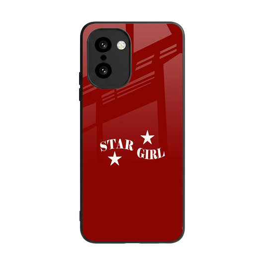 Star Girl back phone cover | glass case for oneplus 15r