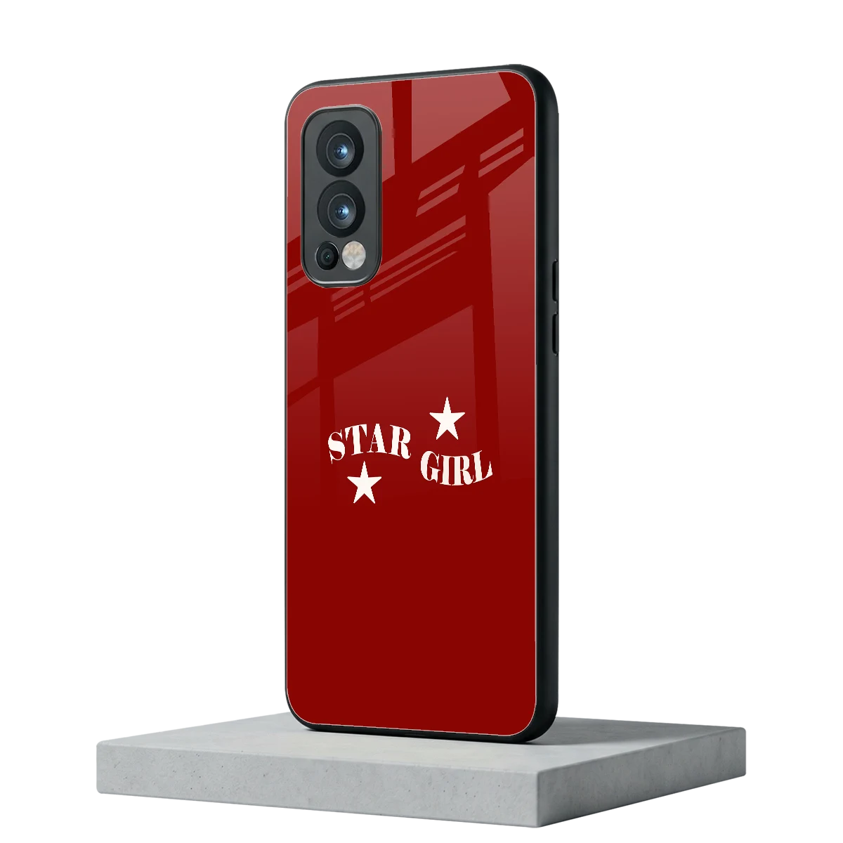 Star Girl oneplus nord 2 mobile cover | shockproof glass phone case