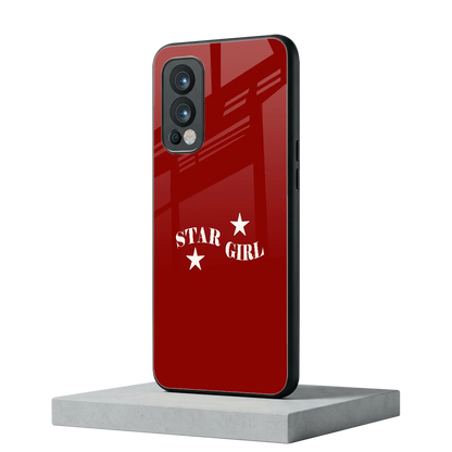 Star Girl oneplus nord 2 mobile cover | shockproof glass phone case