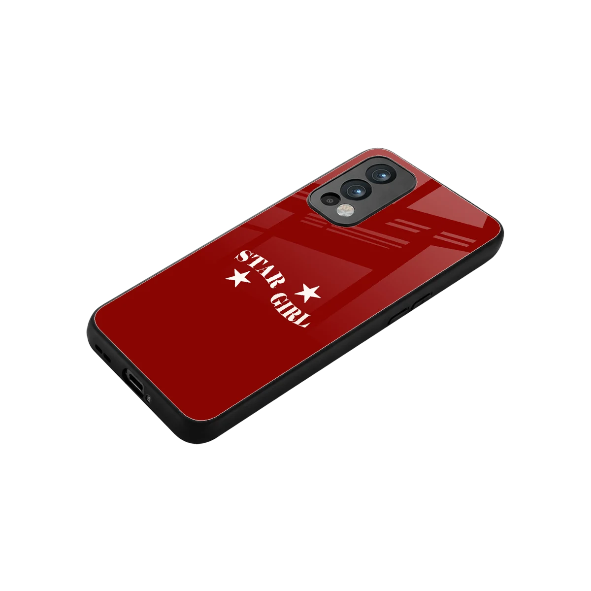 Star Girl stylish phone case for oneplus nord 2 | glossy glass and slim fit