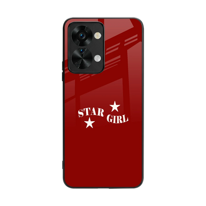 Star Girl back phone cover | glass case for oneplus nord 2t