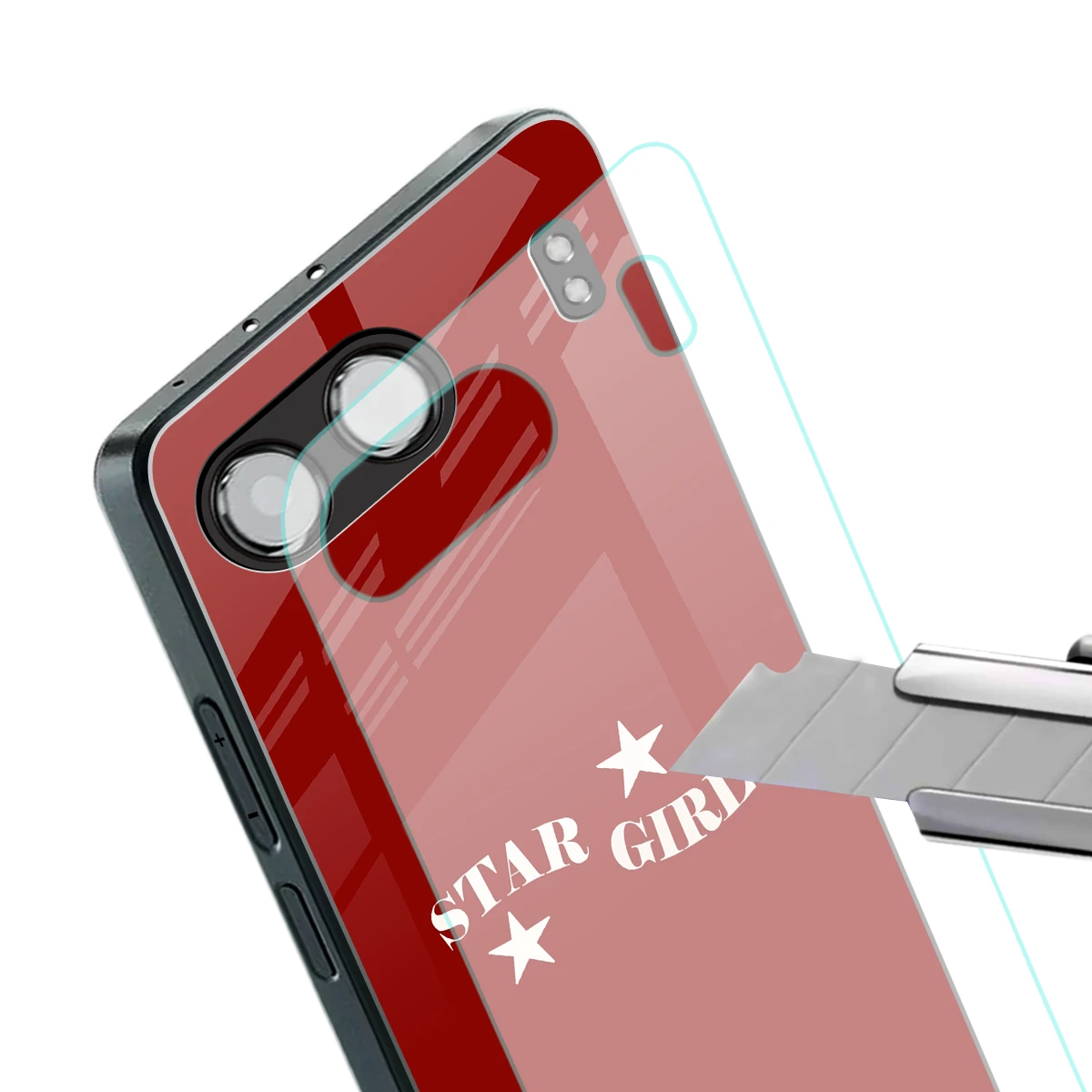 Star Girl stylish phone case for oneplus nord 4 | glossy glass and slim fit