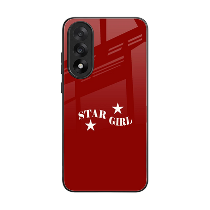 Star Girl back phone cover | glass case for oneplus nord 5